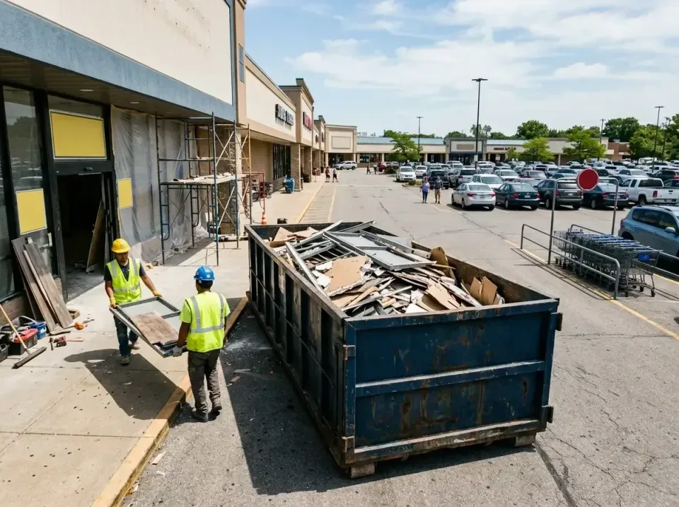 retail-store-renovation-debris-003 — frequently asked questions, Roll-off Dumpster Rentals in Pocatello, ID